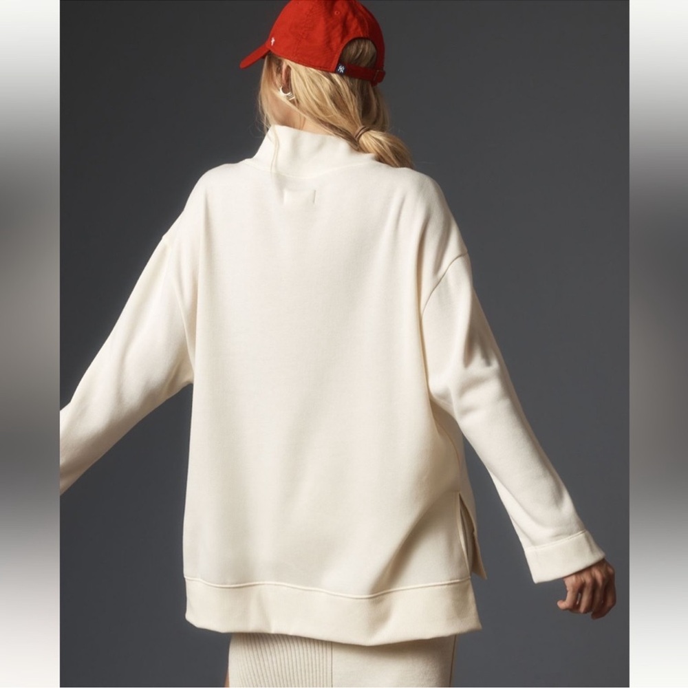 Anthropologie Maeve Funnel Neck Tunic Pullover XL - Picture 4 of 9